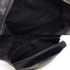 Louis Vuitton Backpack Apollo Black Monogram Eclipse Canvas Leather — view 6