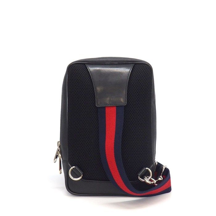 Gucci Belt Bag Soft GG Supreme Black Canvas — view 2
