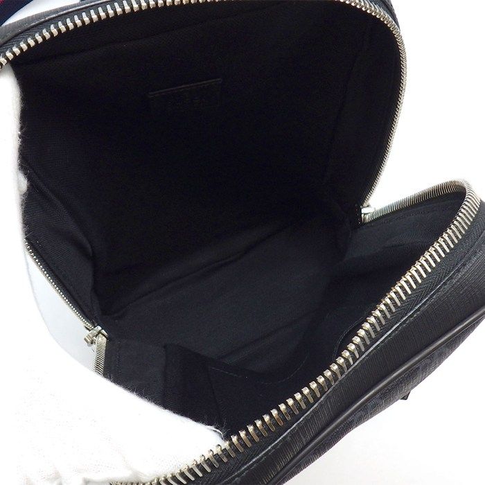 Gucci Belt Bag Soft GG Supreme Black Canvas — view 5