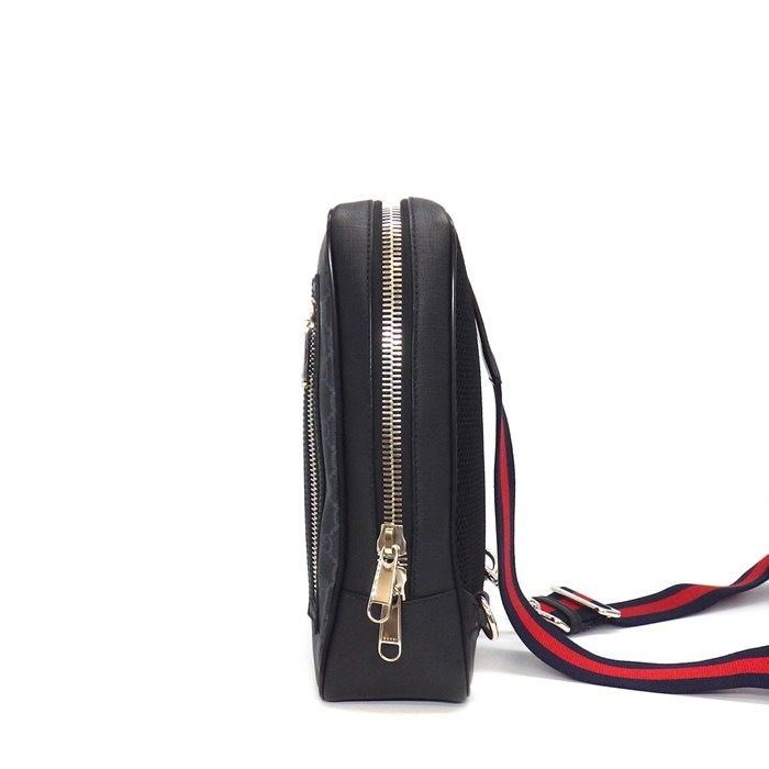 Gucci Belt Bag Soft GG Supreme Black Canvas — view 3