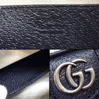 Gucci Shoulder Bag Ophidia Cross Beige Blue GG Supreme Canvas Leather — view 7