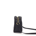 Gucci Shoulder Bag Soho Small Tassel Disco Black Leather Gold — view 3
