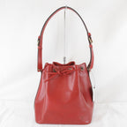 Louis Vuitton Petit Noe Shoulder Bag Epi Leather Red