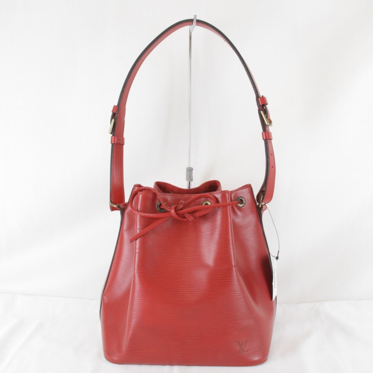 Louis Vuitton Petit Noe Shoulder Bag Epi Leather Red