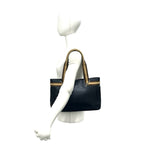 Gucci Sherry Line Leather Mini Tote Bag Black — view 2