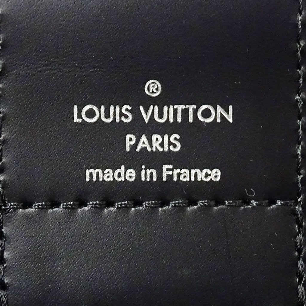 Louis Vuitton 2-Way Shoulder Bag Epi Leather Kleber PM Noir Black Handle — view 7