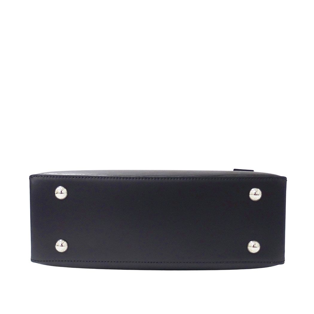 Louis Vuitton 2-Way Shoulder Bag Epi Leather Kleber PM Noir Black Handle — view 3
