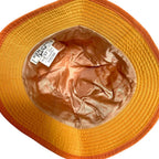 Hermes H Embroidery Bucket Hat Orange — view 4