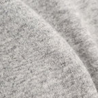 Hermes Cashmere Wool Trim Blanket Shawl Gray Orange Scarf — view 5