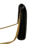 Gucci GG Marmont Chain Wallet Black Shoulder Bag — view 2