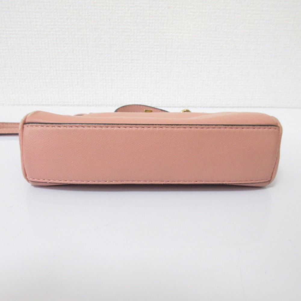 Fendi Micro Peekaboo 2-Way Shoulder Bag Pink — view 3