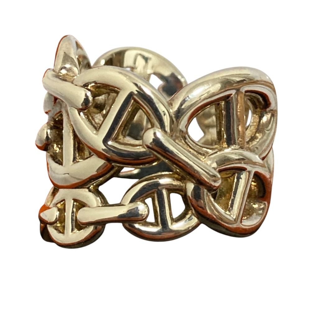 Hermes Chaine D'ancre Enchainee GM Ring 925 53 Silver — view 3
