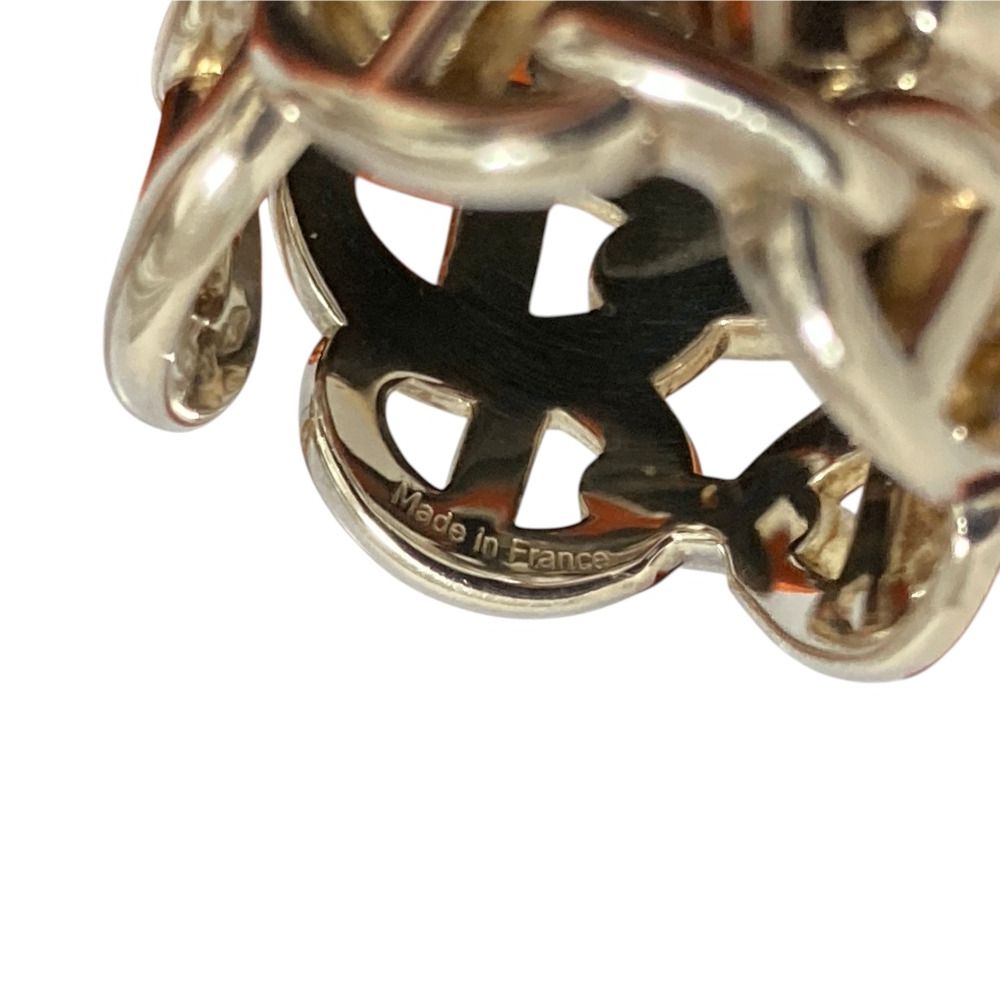 Hermes Chaine D'ancre Enchainee GM Ring 925 53 Silver — view 7
