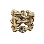 Hermes Chaine D'ancre Enchainee GM Ring 925 53 Silver — view 2
