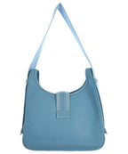 Hermes Sako (1998) Shoulder Bag Blue — view 2