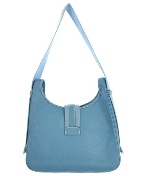 Hermes Sako (1998) Shoulder Bag Blue — view 2