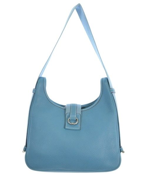 Hermes Sako (1998) Shoulder Bag Blue