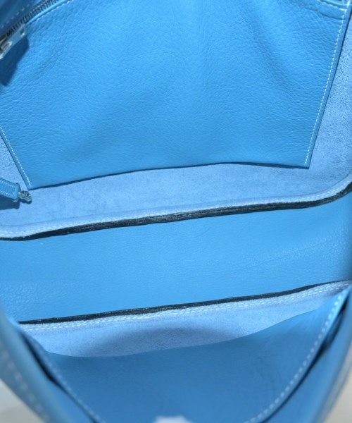 Hermes Sako (1998) Shoulder Bag Blue — view 3