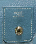 Hermes Sako (1998) Shoulder Bag Blue — view 4