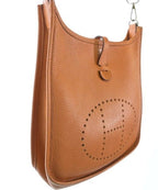 Hermes Shoulder Bag Orange — view 8