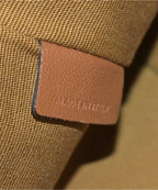 Celine Triomphe Canvas Clutch Pouch Brown — view 4