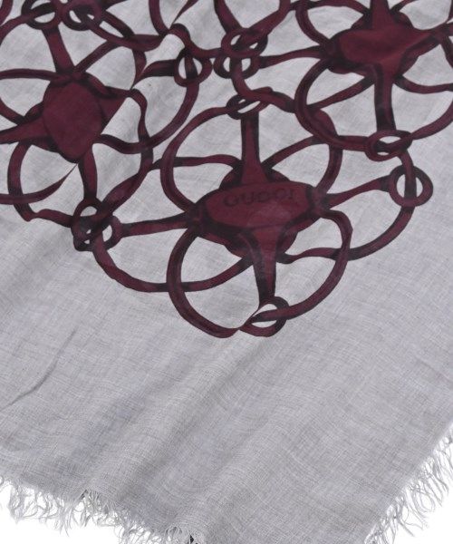 Gucci Bandana Scarf Gray — view 3