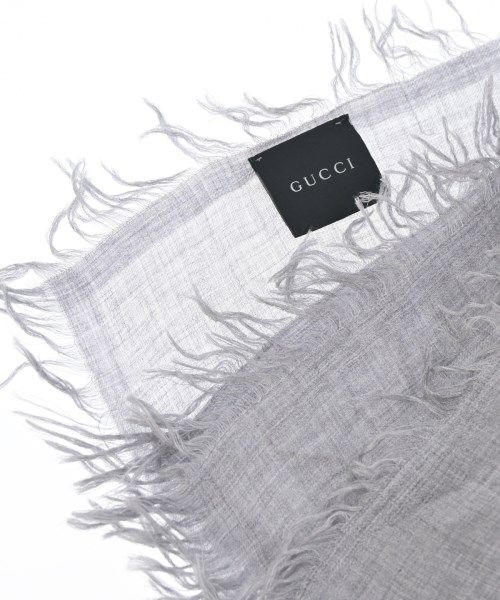 Gucci Bandana Scarf Gray — view 4