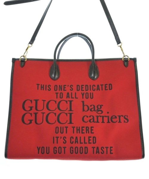 Gucci Tote Bag Red — view 2