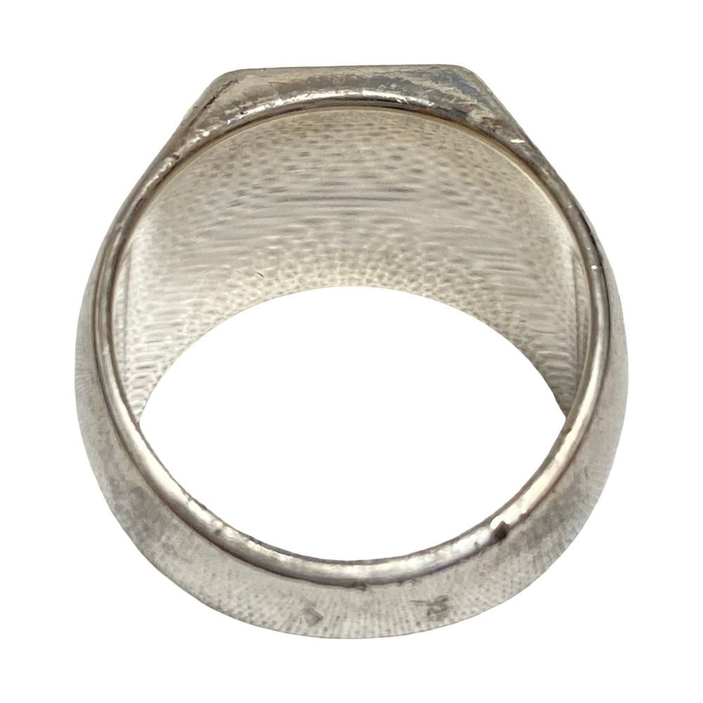 Louis Vuitton Bague Fleur Monogram Ring L Silver — view 4