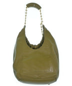 Loewe Leather Squeeze Medium Handbag Khaki — view 2