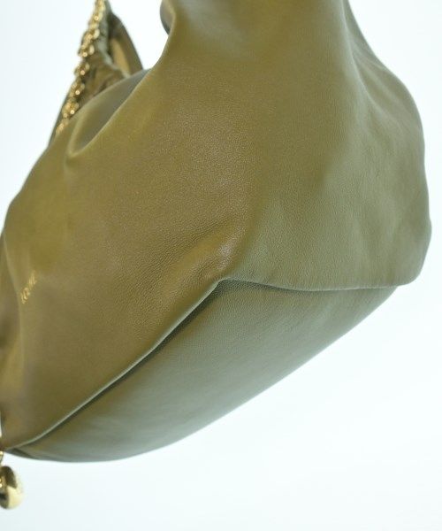 Loewe Leather Squeeze Medium Handbag Khaki — view 5