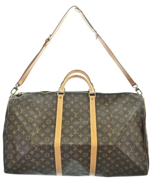 Louis Vuitton Monogram Keepall Bandouliere 60 Boston Bag