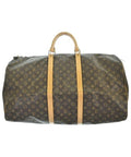 Louis Vuitton Monogram Keepall 60 Boston Bag