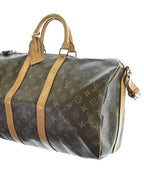 Louis Vuitton Monogram Keepall Bandouliere 45 Boston Bag — view 5