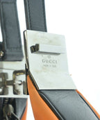 Gucci Nylon Handbag Orange — view 8