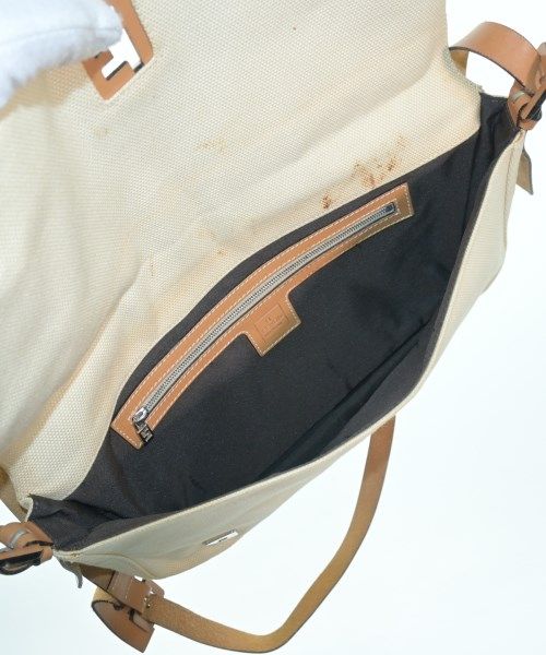 Fendi Canvas Bag Beige — view 4