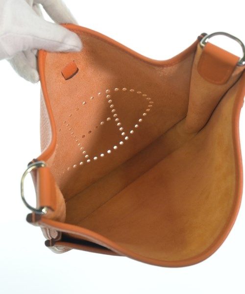 Hermes Shoulder Bag Orange — view 4