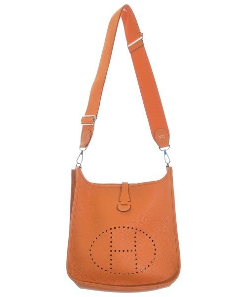 Hermes Shoulder Bag Orange — view 3