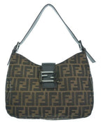 Fendi Zucca Pattern Bag Brown
