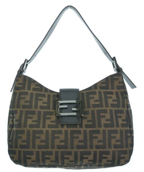 Fendi Zucca Pattern Bag Brown
