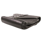 Saint Laurent Paris Carre Medium Leather 2-Way Chain Shoulder Bag Black — view 6