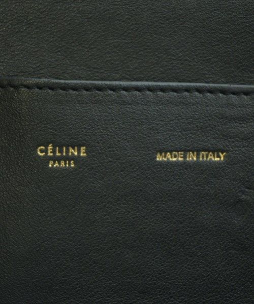 Celine Leather Trapeze Medium Handbag Black — view 5