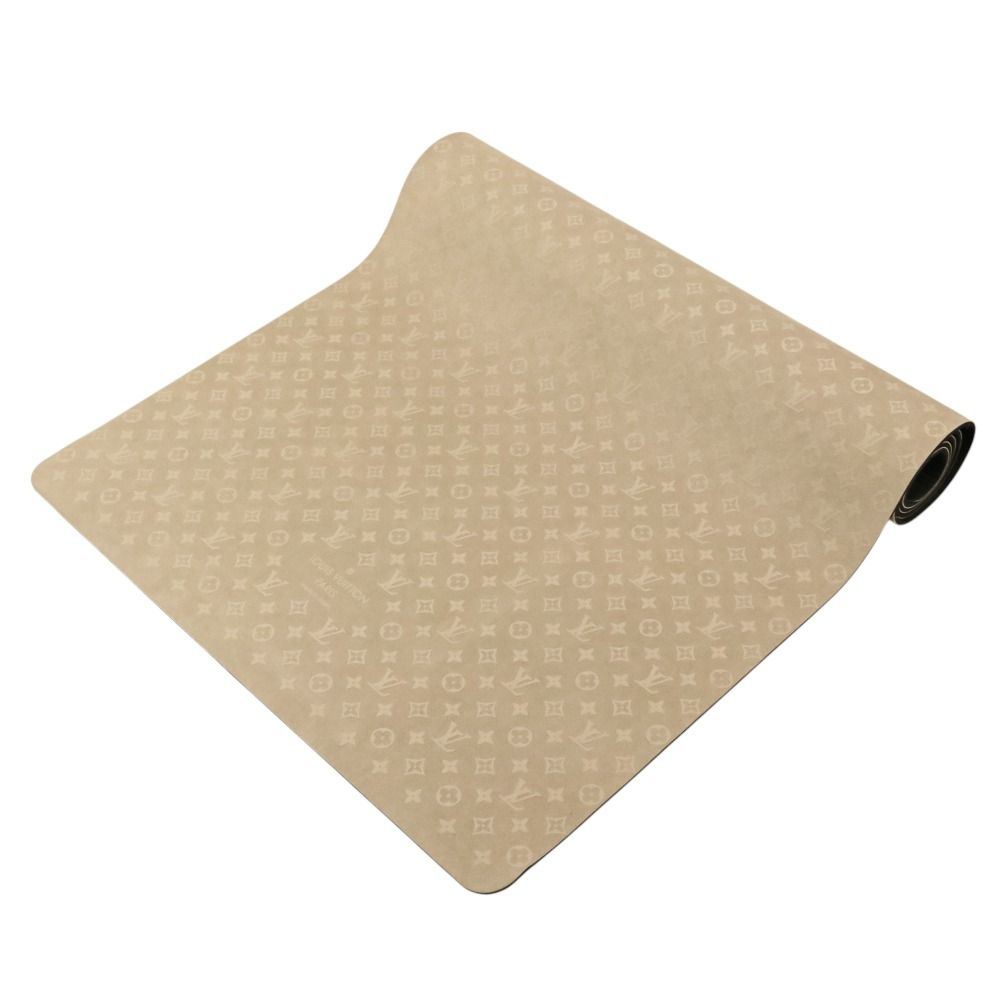 Louis Vuitton Monogram Shoulder Strap Yoga Mat Bag Gray — view 3