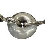 Loewe Shoulder Strap Nacre for Donut Chain Bag Palladium Silver Colored — view 3
