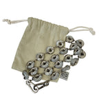 Loewe Shoulder Strap Nacre for Donut Chain Bag Palladium Silver Colored — view 6