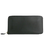 Hermes Azap Long Classic Black Silver Chevre Wallet — view 2