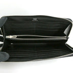 Hermes Azap Long Classic Black Silver Chevre Wallet — view 5