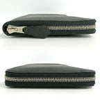 Hermes Azap Long Classic Black Silver Chevre Wallet — view 3