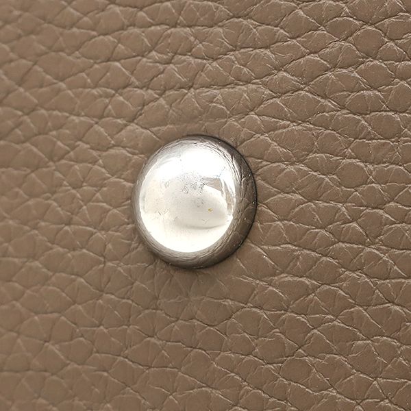 Hermes 2-Way Bag Bolide 31 Taurillon Clemence Etoupe Silver Greige Shoulder — view 5