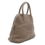 Hermes 2-Way Bag Bolide 31 Taurillon Clemence Etoupe Silver Greige Shoulder — view 2